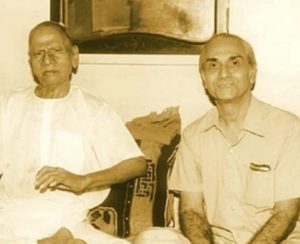 le jeune canadien Ramesh Balsekar et Nisargadatta Maharaj